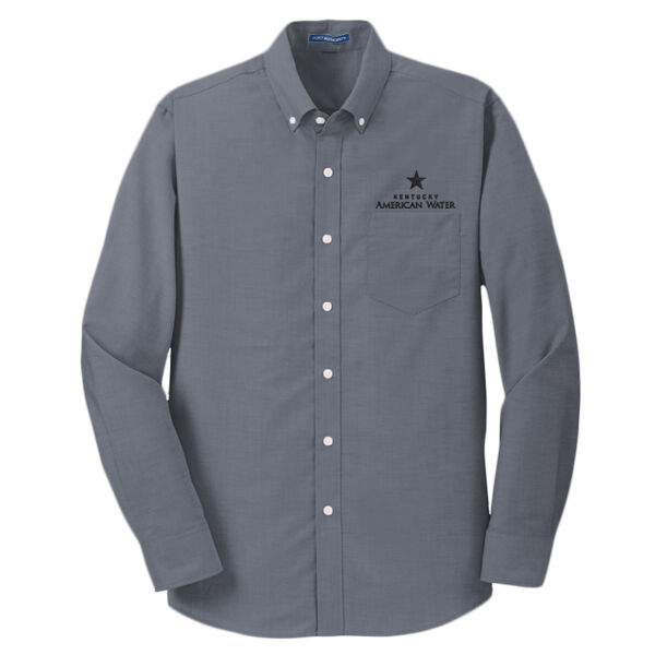 Port Authority® Tall SuperPro™ Oxford Shirt Thumbnail