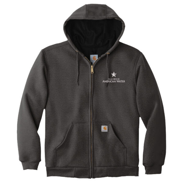 ® Rain Defender ® Rutland Thermal Lined Hooded Zip Front Sweatshirt  Thumbnail