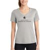 Ladies PosiCharge ® Competitor V Neck Tee, 50 UPF Thumbnail