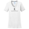 Ladies Essential Blended Performance V Neck Tee Thumbnail