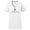 Ladies Essential Blended Performance V Neck Tee Thumbnail