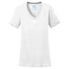 Ladies Essential Blended Performance V Neck Tee Thumbnail